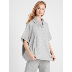 BANANA Republic Marled Cowl Neck Poncho Sweater M/L